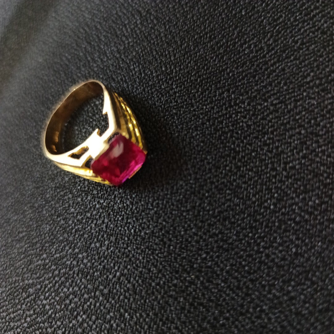 ANILLO ORO 10 K 6.5 GRMS (SEMINUEVO)