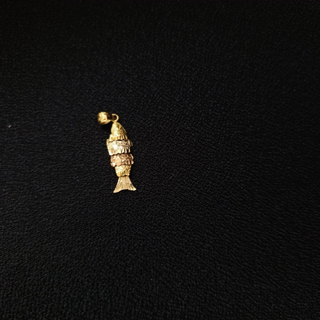 DIJE ORO COMBINADO 14 K 1.7 GRMS (SEMINUEVO)