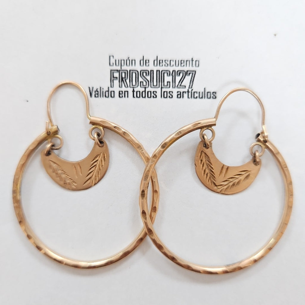ARRACADAS PAR ORO 10 K 3,00 GRMS (SEMINUEVO)