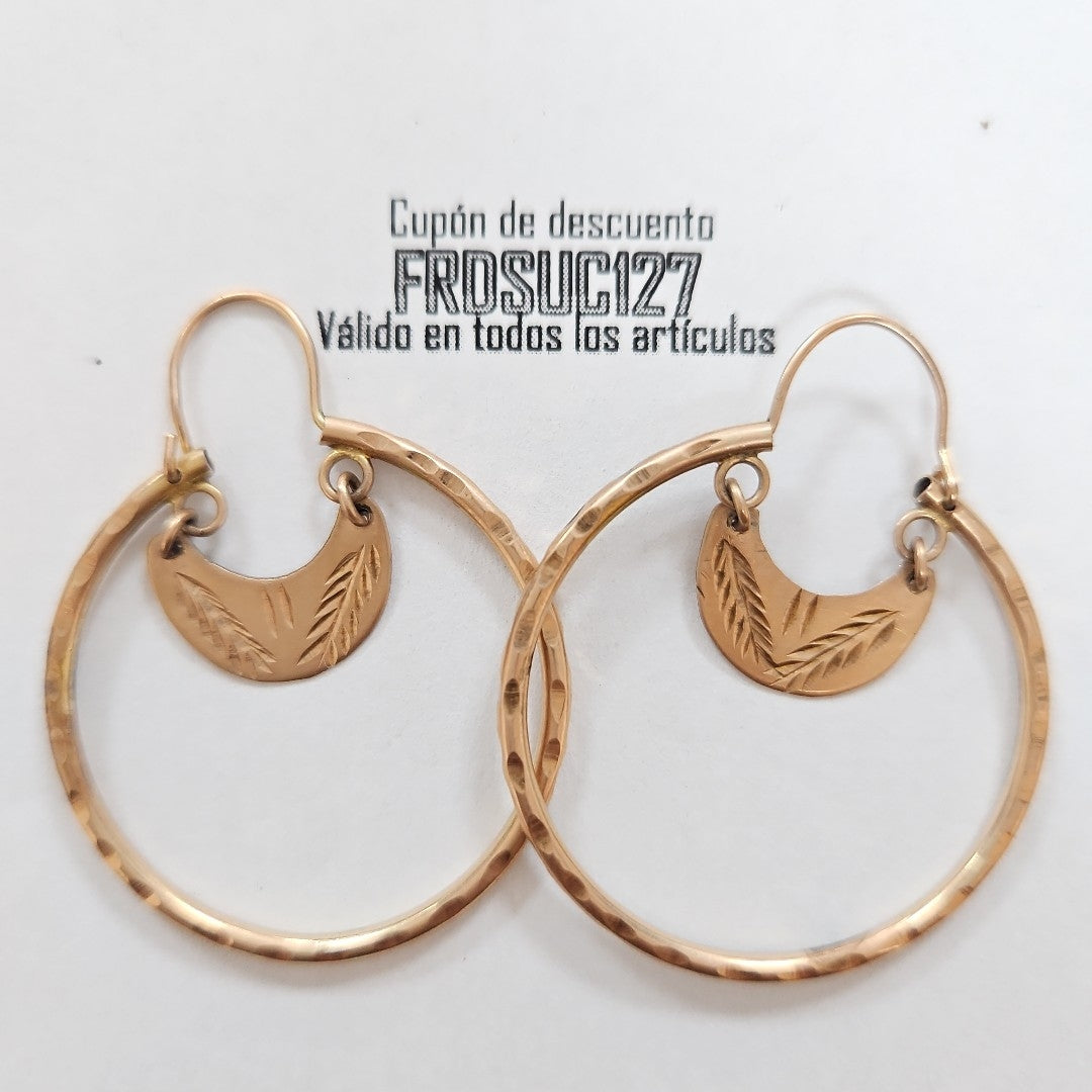 ARRACADAS PAR ORO 10 K 3,00 GRMS (SEMINUEVO)