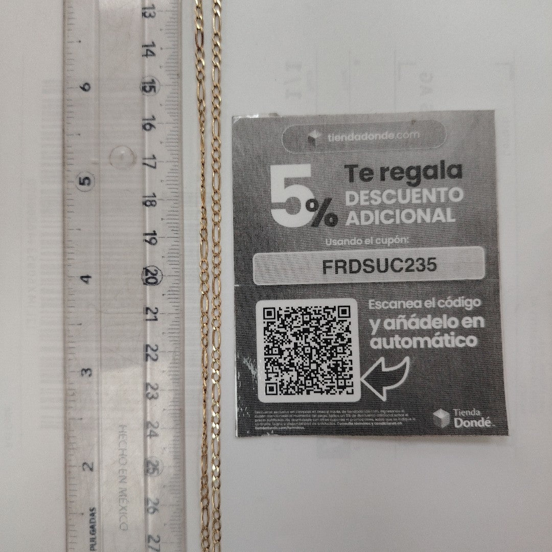 CADENA ORO 10 K 4,70 GRMS (SEMINUEVO)