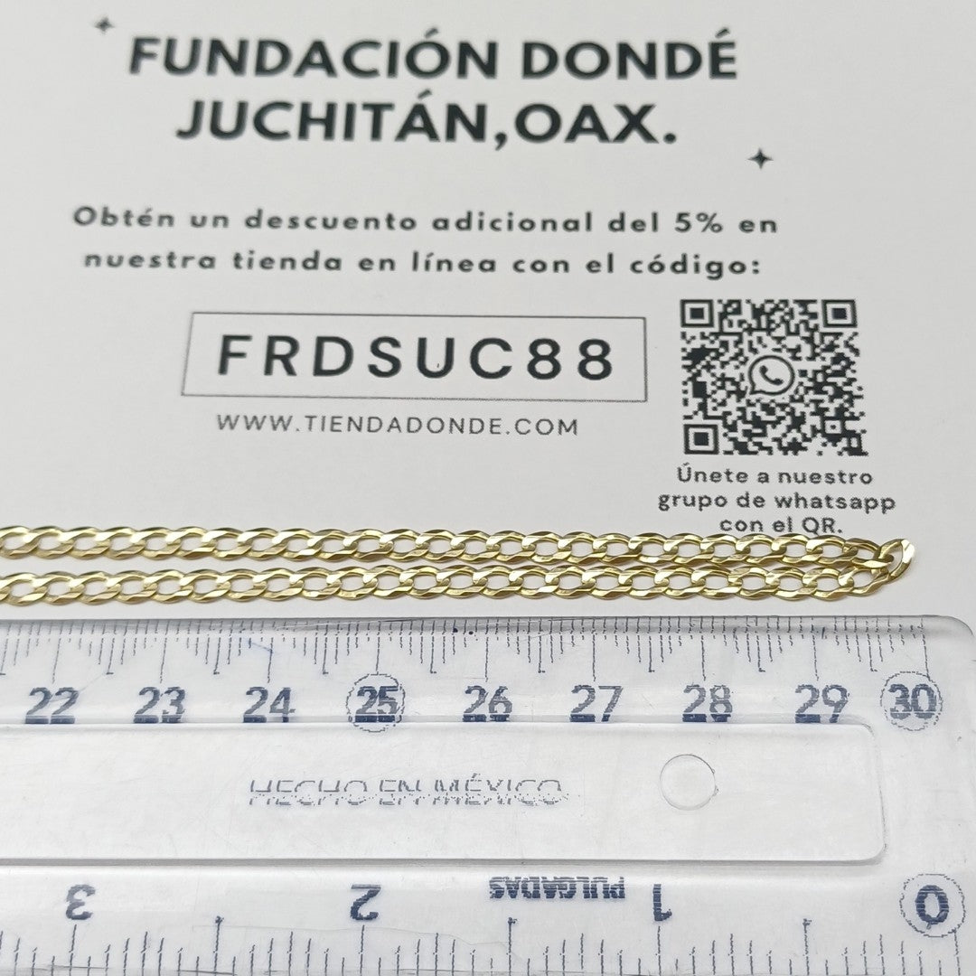 CADENA ORO 14 K 8.2 GRMS (SEMINUEVO)