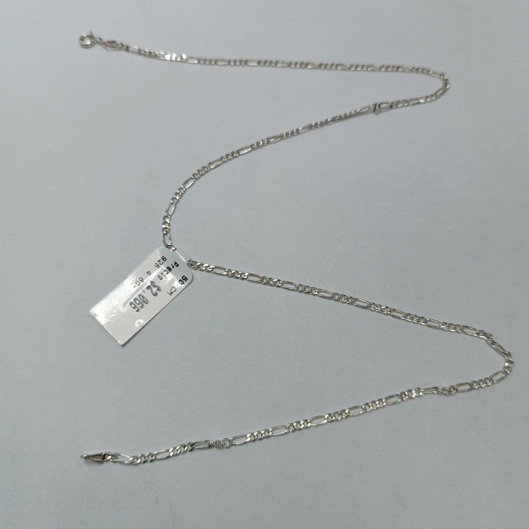 CADENA TEJIDO 3X1 PLATA .925 50 CM 4.6 GR (NUEVO)