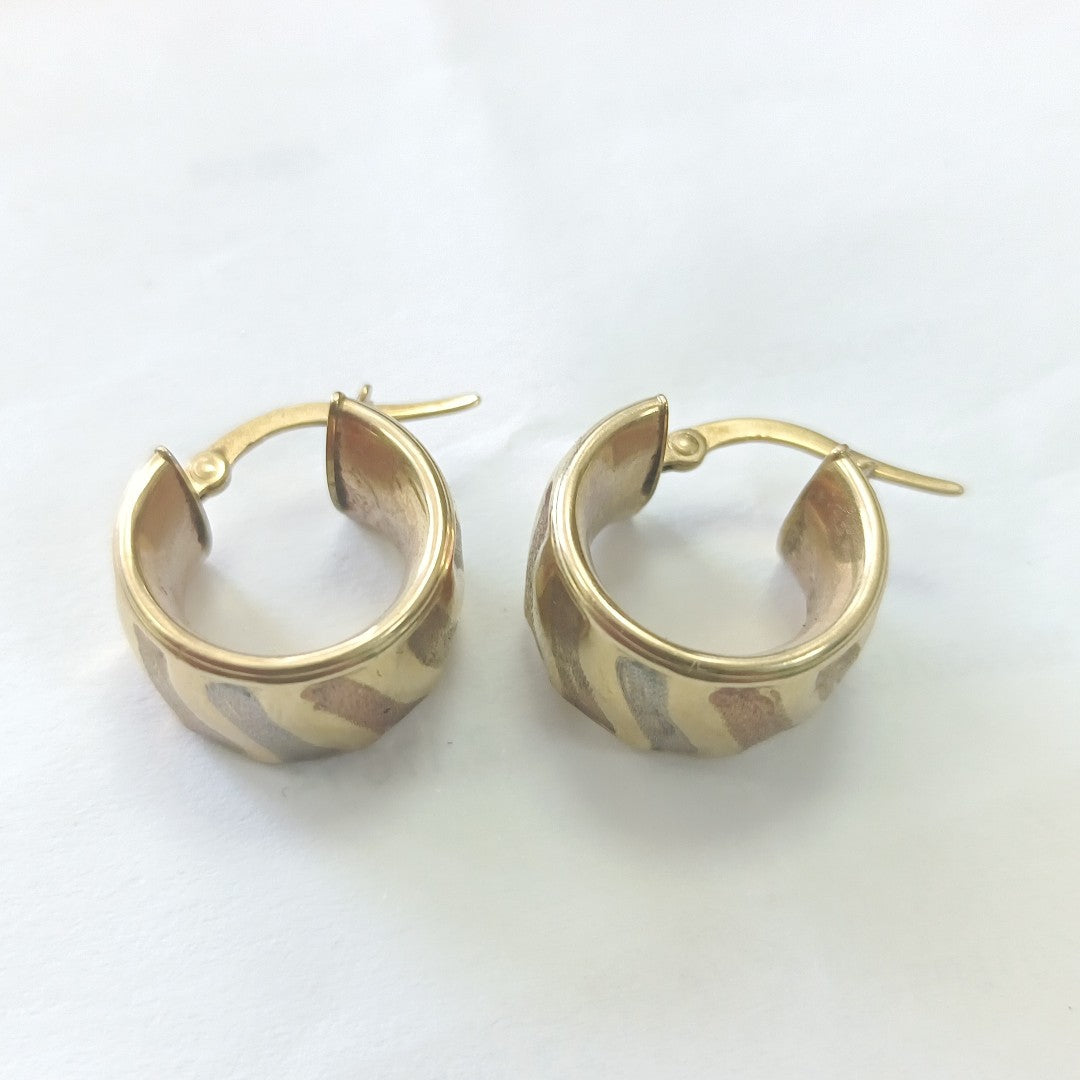 ARETES PAR ORO 10 K 3 GRMS (SEMINUEVO)