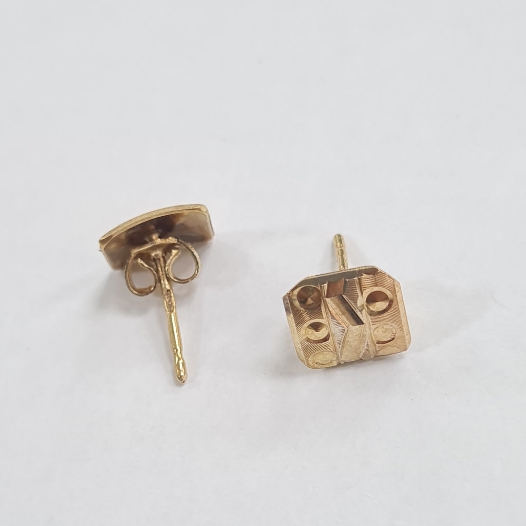 ARETES PAR ORO 14 K 1.4 GRMS (SEMINUEVO)