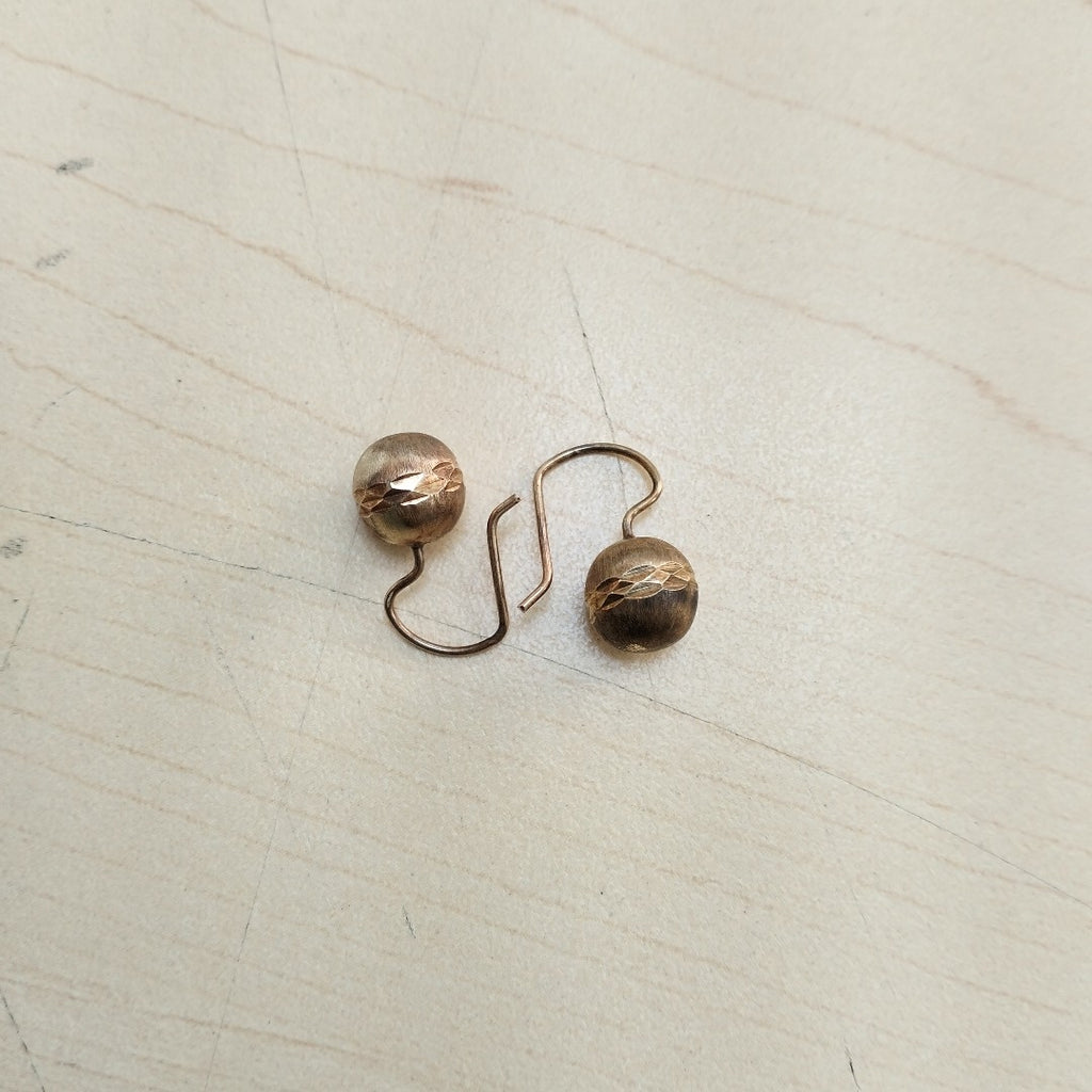 ARETES PAR ORO 8 K 1,60 GRMS (SEMINUEVO)