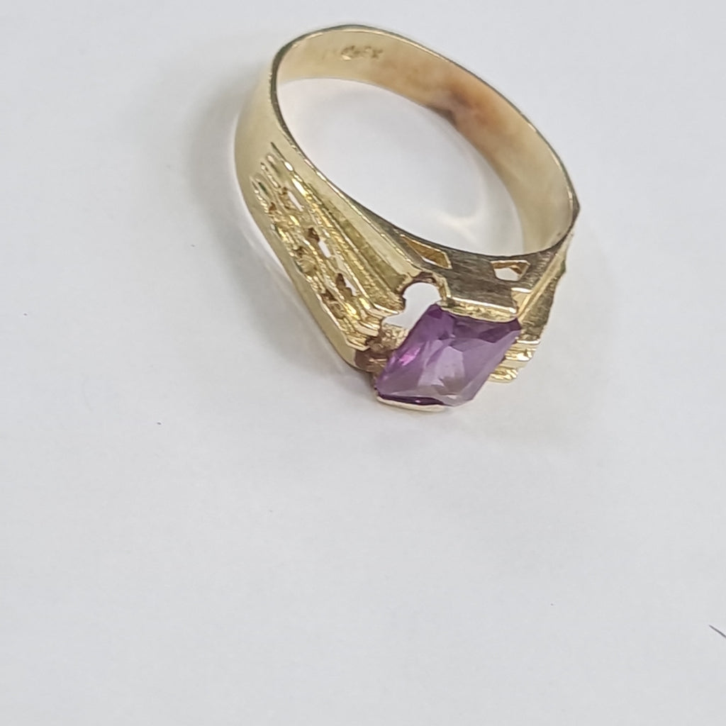 ANILLO ORO 14 K 3,70 GRMS (SEMINUEVO)