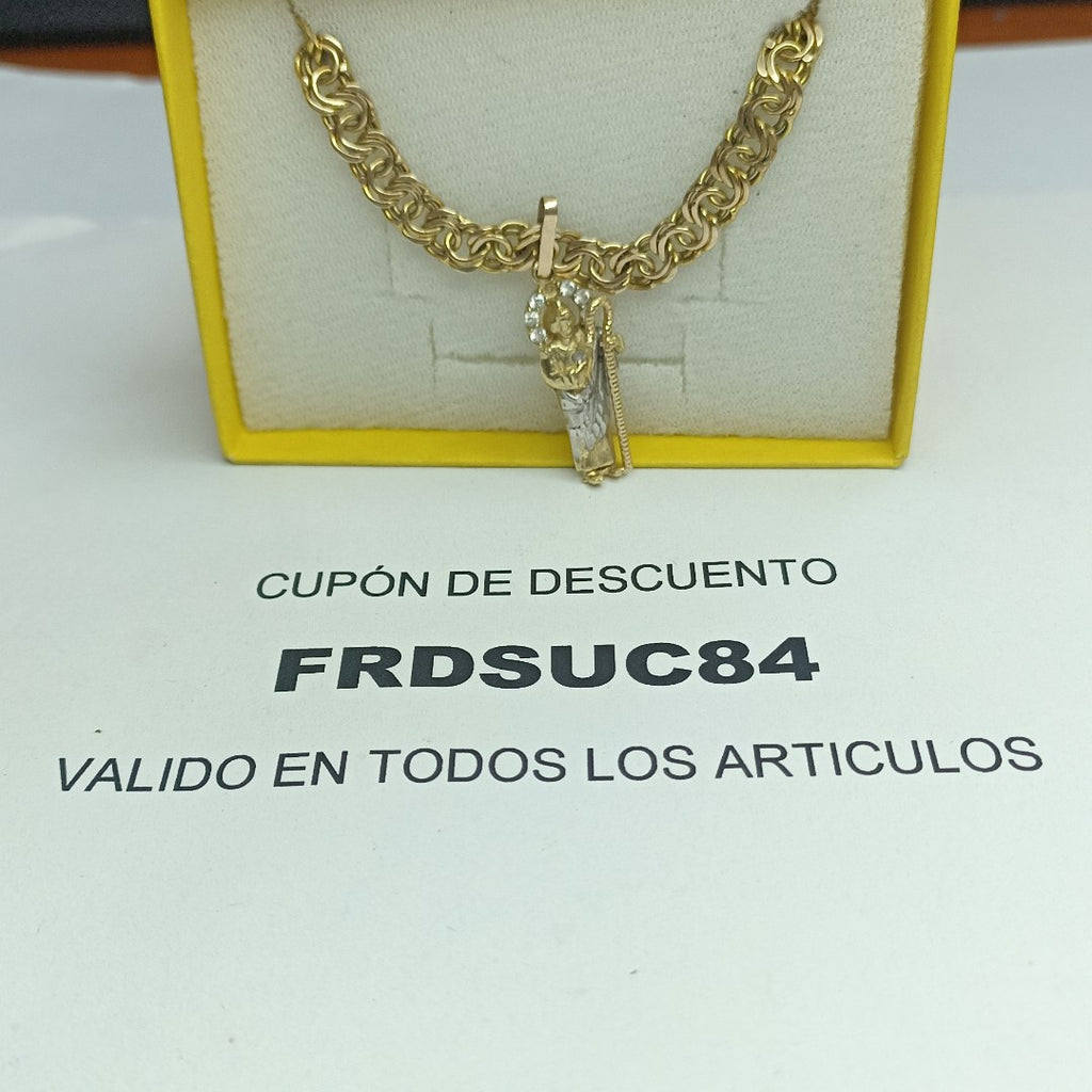 CADENA, DIJE ORO 10 K 31.9 GRMS (SEMINUEVO)