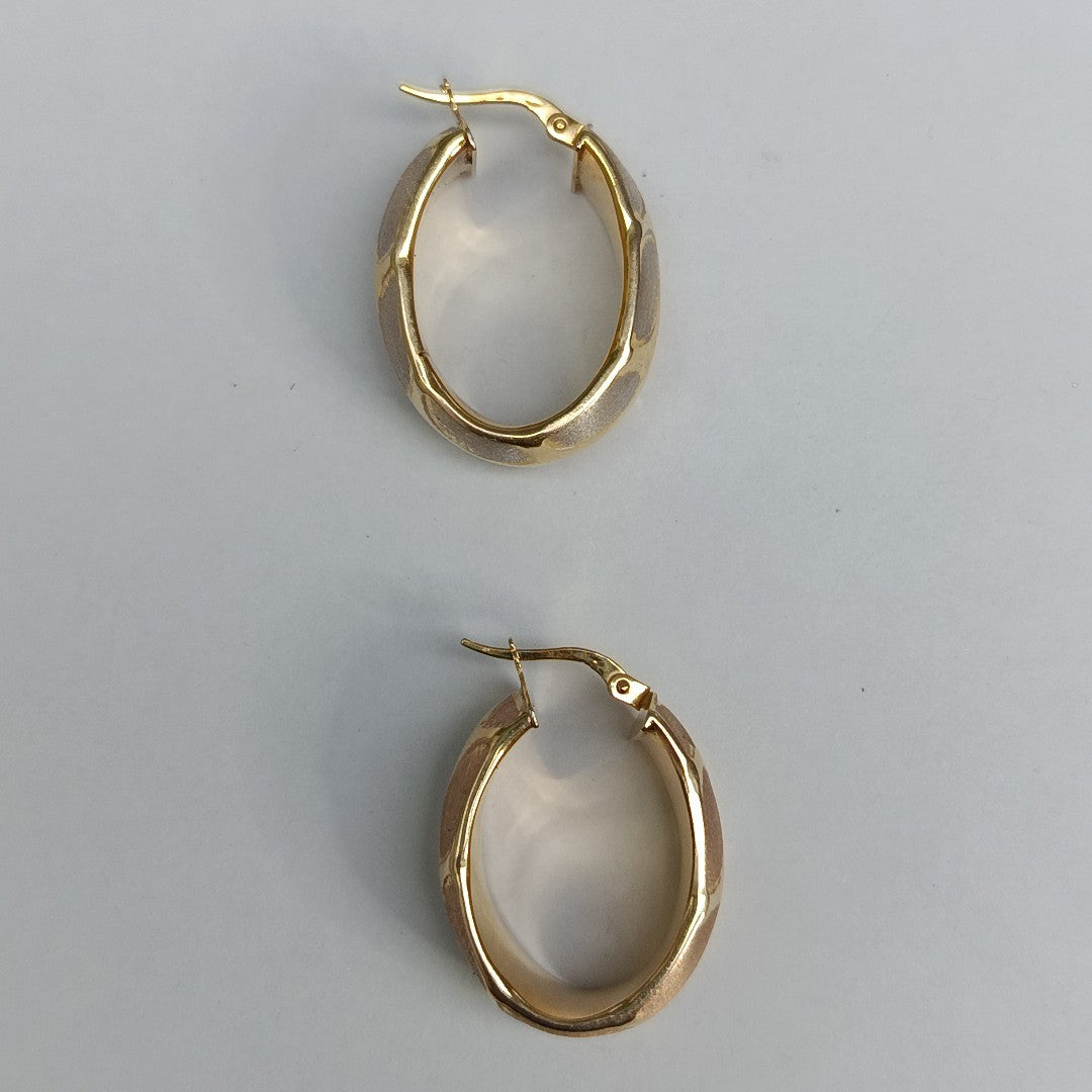 ARETES PAR ORO 14 K 6.5 GRMS (SEMINUEVO)