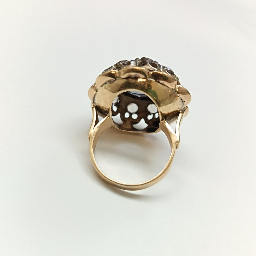 ANILLITO ORO,OTROS METALES 16K 13,70 GRMS (SEMINUEVO)