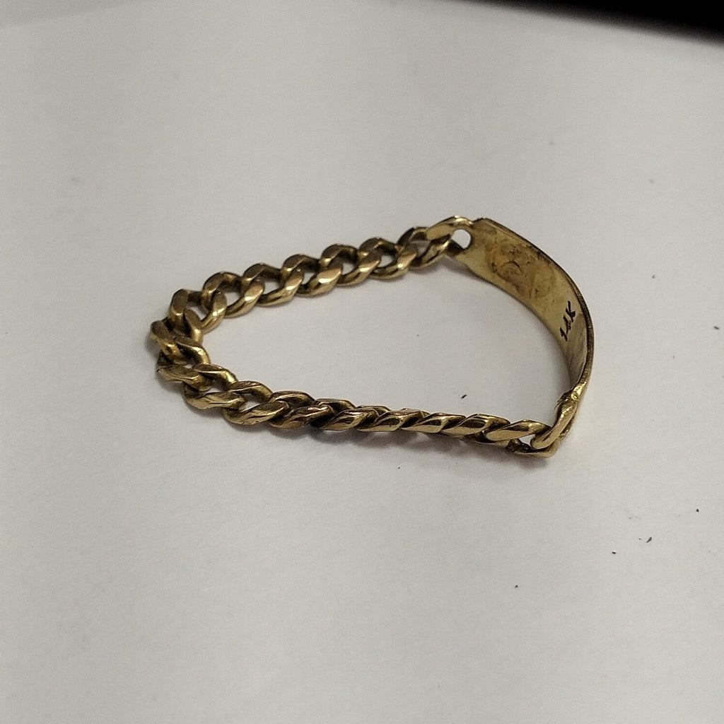 ANILLO ORO 14 K 2.2 GRMS (SEMINUEVO)