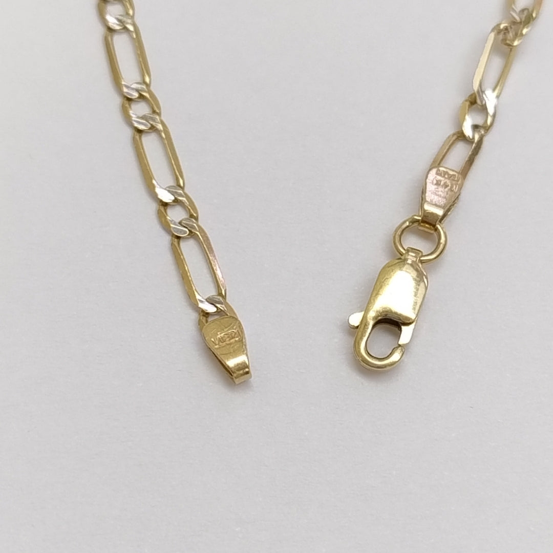 CADENA ORO, RODIADO 10 K 5.9 GRMS (SEMINUEVO)