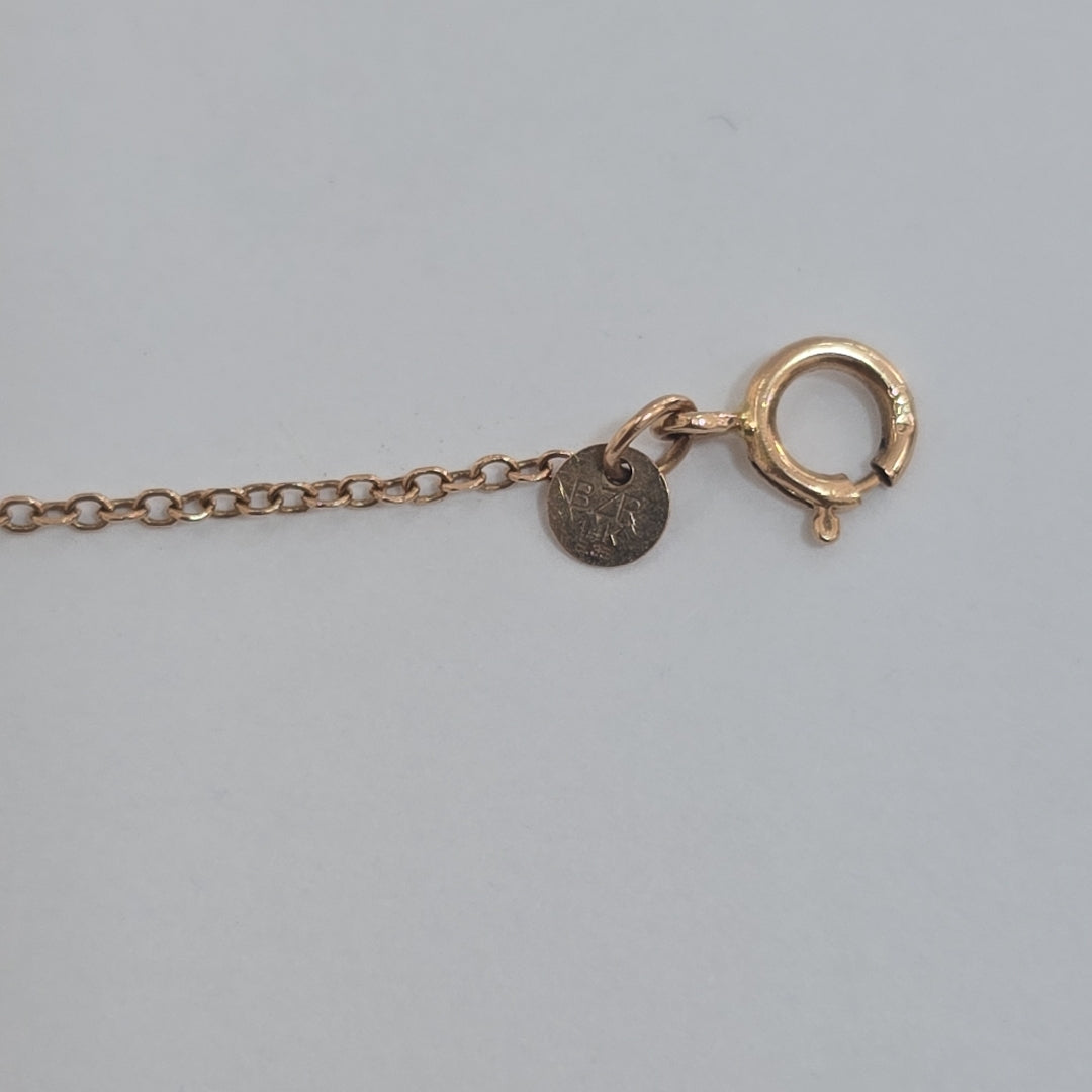 CADENA ORO 14 K 2,30 GRMS (SEMINUEVO)