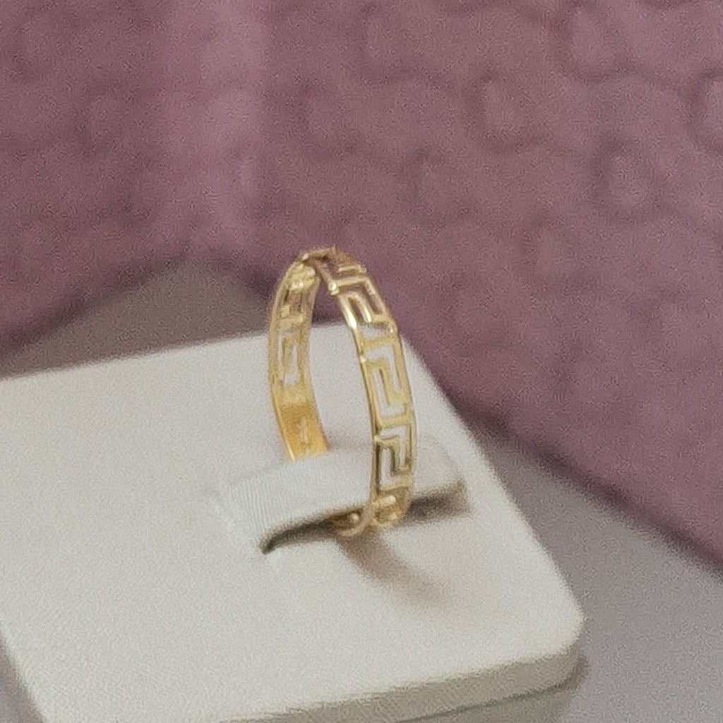 ARGOLLA ORO 14 K 1.4 GRMS (SEMINUEVO)