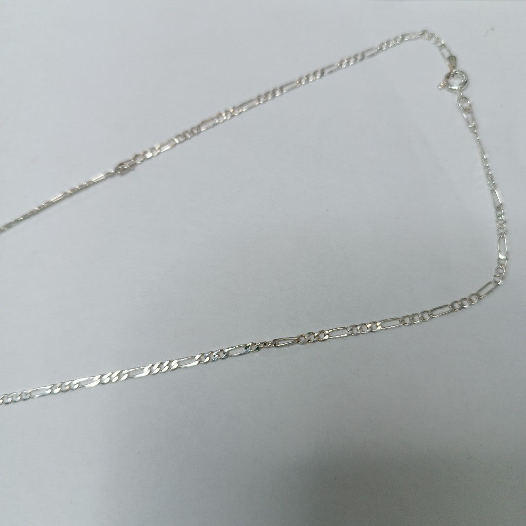 CADENA TEJIDO 3X1 PLATA .925 55 CM 4.3 GR (NUEVO)