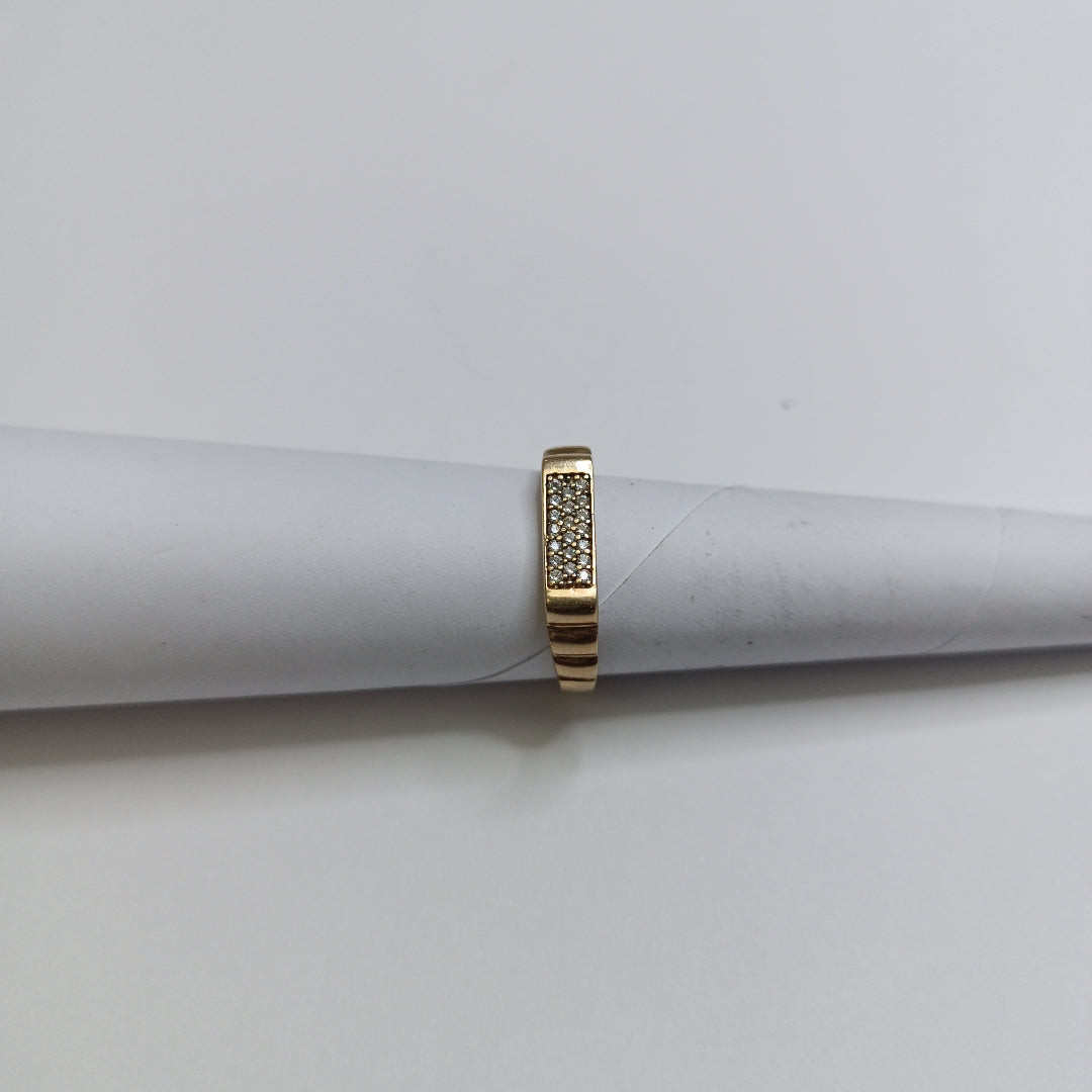 ANILLO ORO 14 K 3.3 GRMS (SEMINUEVO)