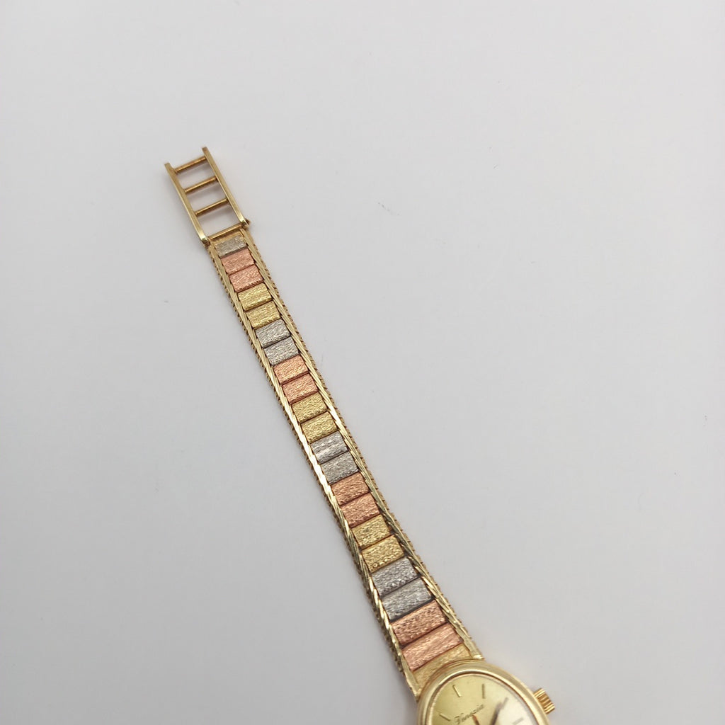 RELOJ CAJA Y PULSO ORO ORO 14 K 20.2 GRMS (SEMINUEVO)