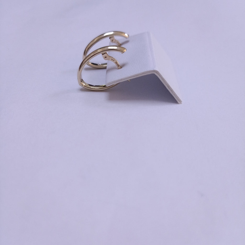 ARRACADAS ORO 14K 1.5 (NUEVO)