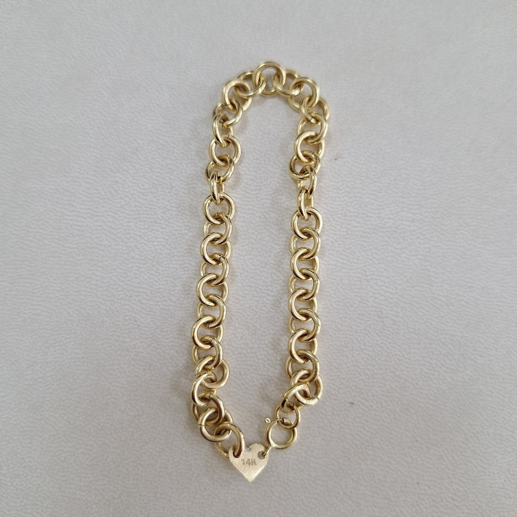 PULSERA ORO 14 K 8.9 GRMS (SEMINUEVO)