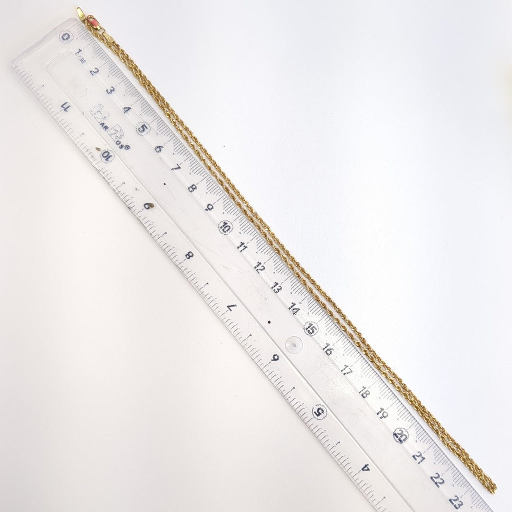 CADENA ORO 14 K 1,90 GRMS (SEMINUEVO)