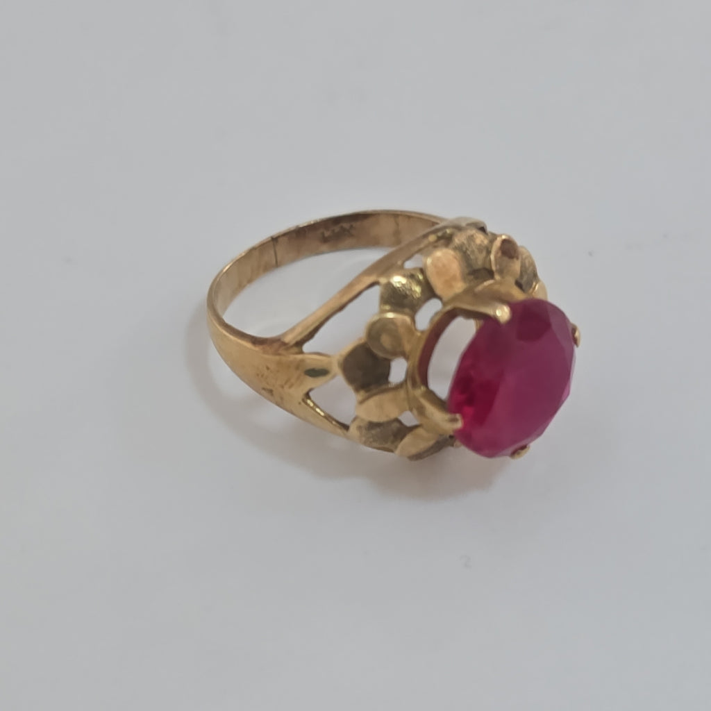ANILLO ORO 14 K 3.5 GRMS (SEMINUEVO)