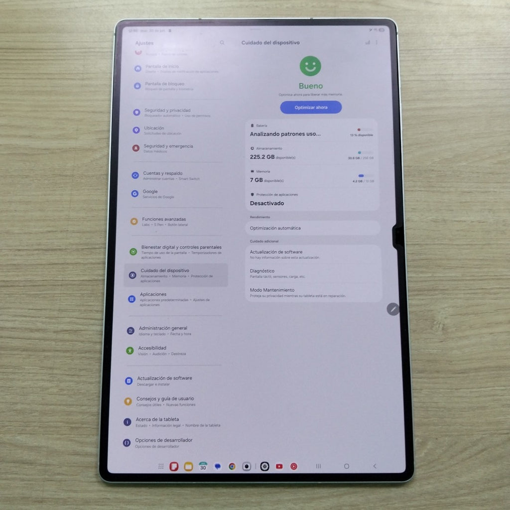 TABLETA SAMSUNG GALAXY TAB S10 ULTRA SM-X920 (2024) 256 GB 12 GB RAM (SEMINUEVO)