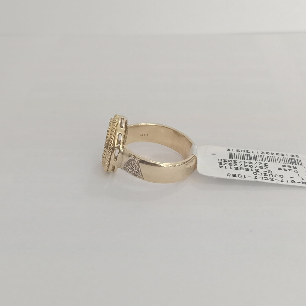 ANILLO ORO 14 K 6.7 GRMS (SEMINUEVO)