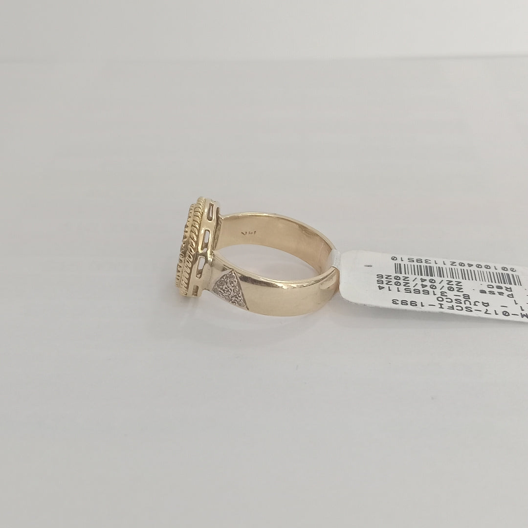 ANILLO ORO 14 K 6.7 GRMS (SEMINUEVO)
