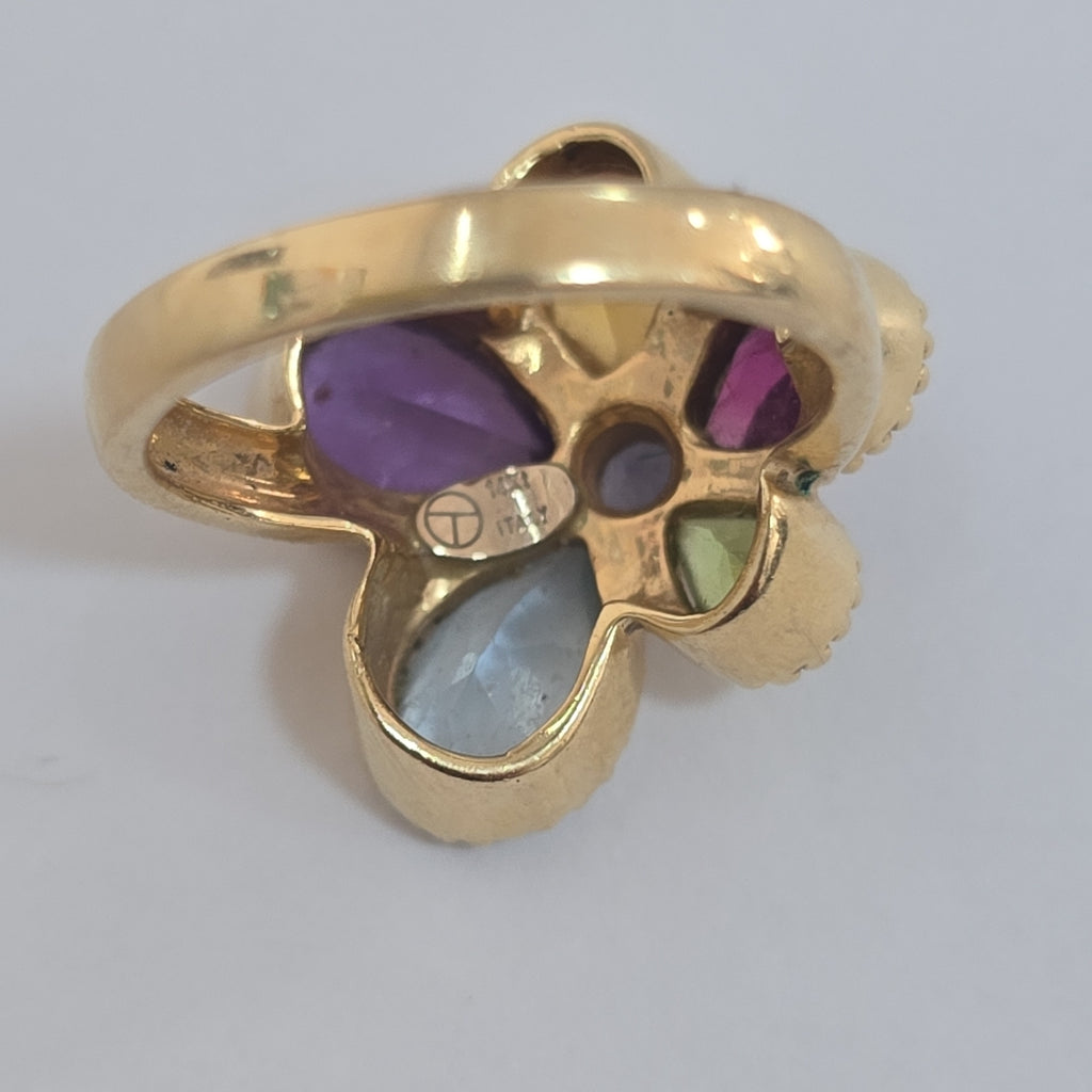 ANILLO ORO 14 K 8.4 GRMS (SEMINUEVO)