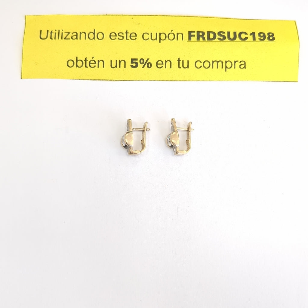 ARETES PAR ORO 10 K 4,30 GRMS (SEMINUEVO)