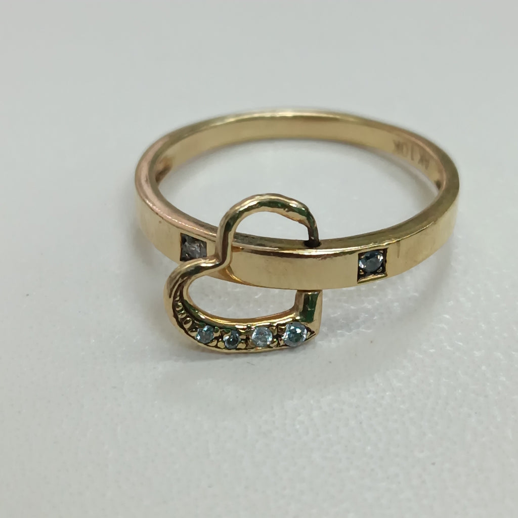 ANILLO ORO 10 K 1.9 GRMS (SEMINUEVO)