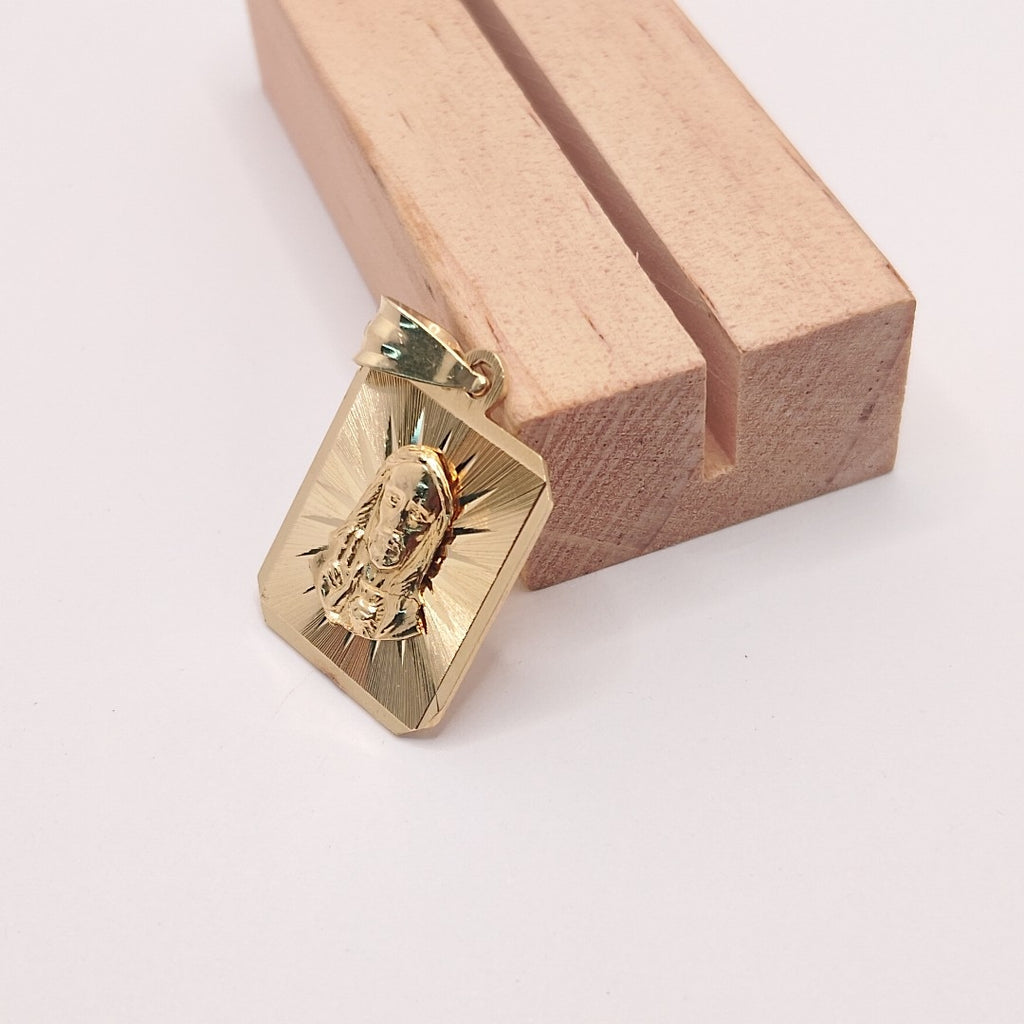 MEDALLA RELIGIOSA ORO 14 K 3.3 GRMS (SEMINUEVO)