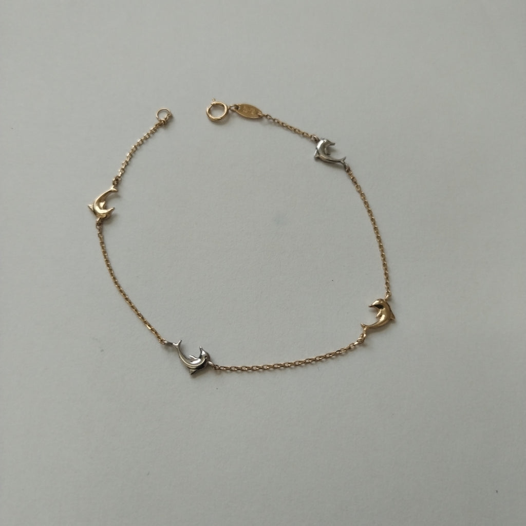 PULSERAS DAMA ORO 14K 1.5 (NUEVO)