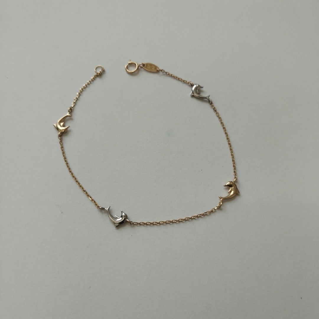 PULSERAS DAMA ORO 14K 1.5 (NUEVO)