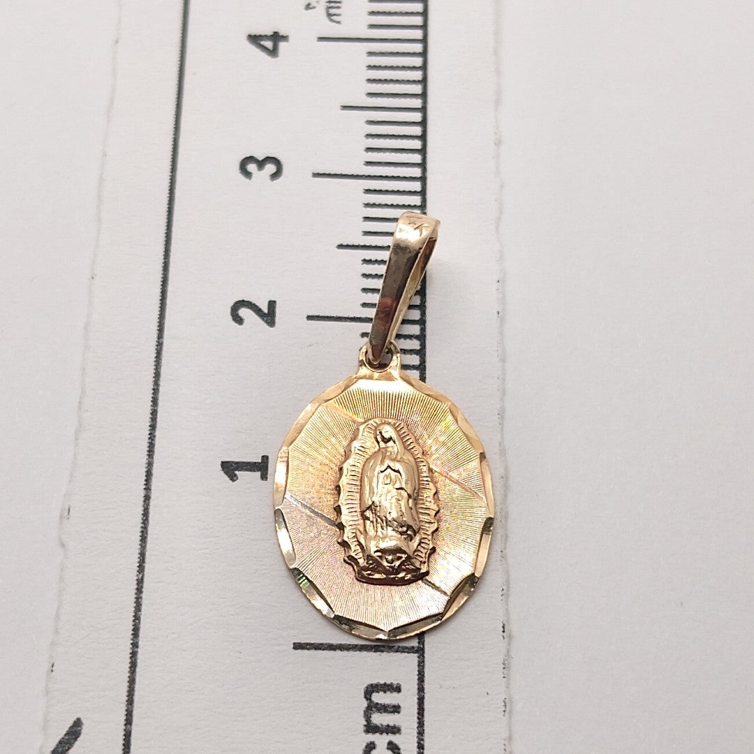 MEDALLA RELIGIOSA ORO 10 K 1.2 GRMS (SEMINUEVO)