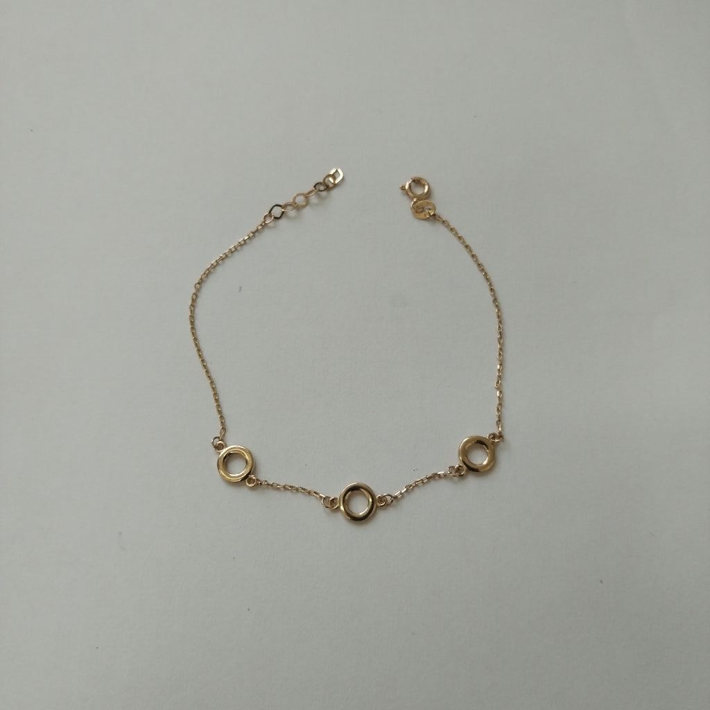PULSERAS DAMA ORO 14K 1.2 (NUEVO)