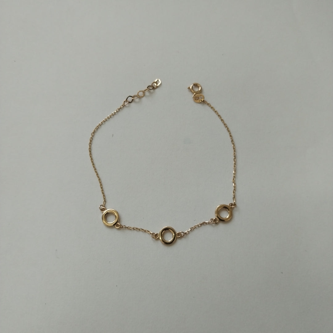 PULSERAS DAMA ORO 14K 1.2 (NUEVO)