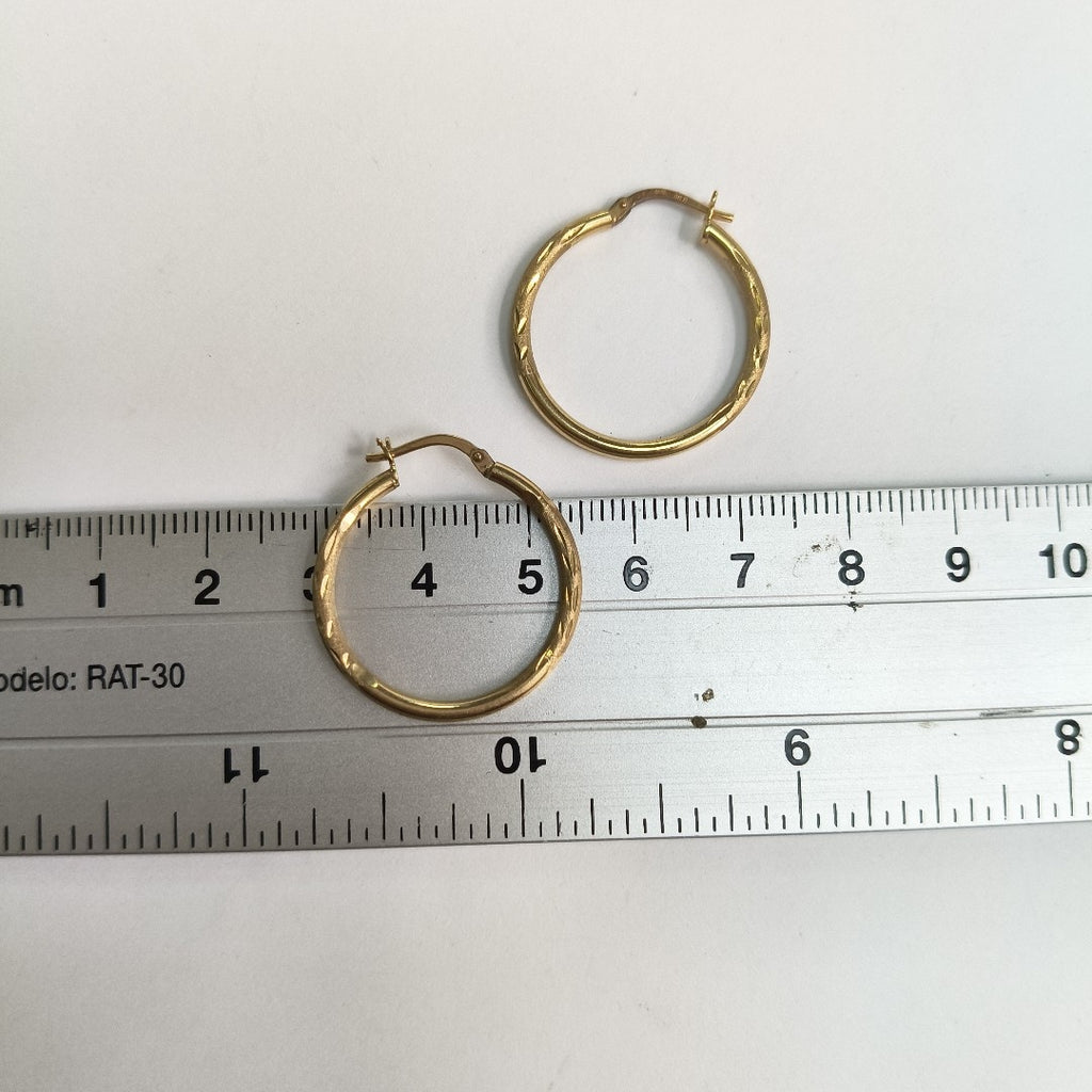 ARRACADAS PAR ORO 10 K 2.3 GRMS (SEMINUEVO)