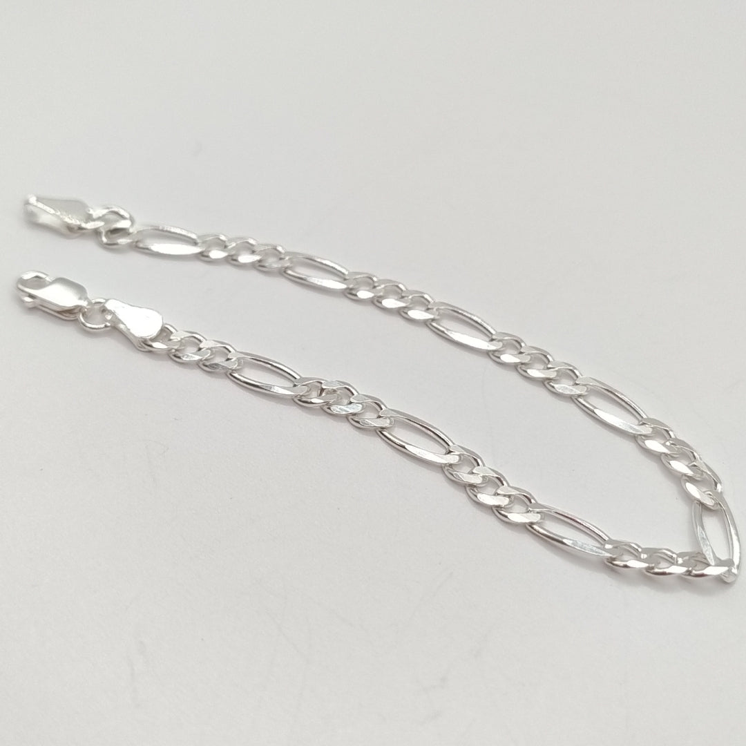 PULSERA 3X1 PLATA .925 18 CM 4.13 GR (NUEVO)