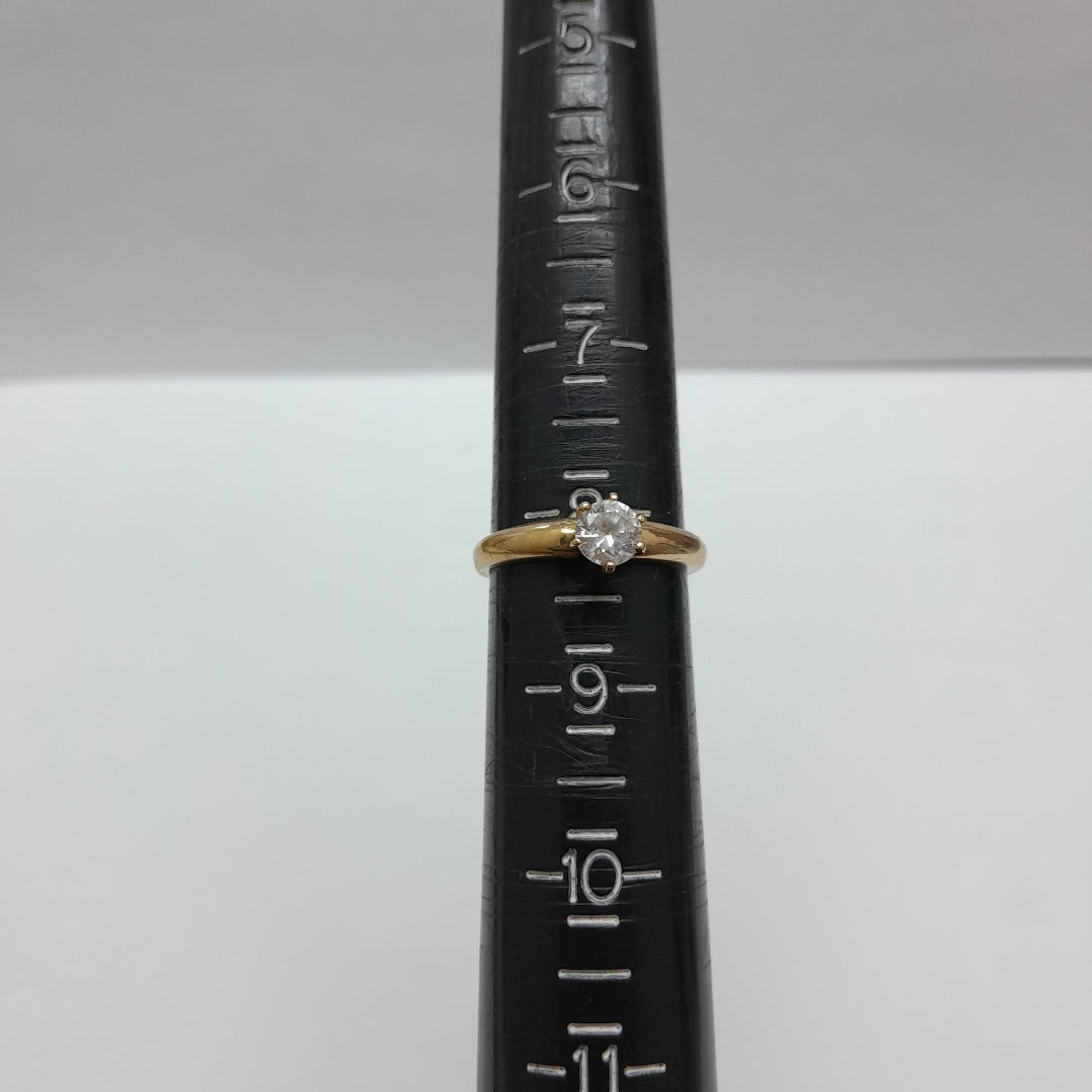SOLITARIO ORO 14 K 2,50 GRMS (SEMINUEVO)