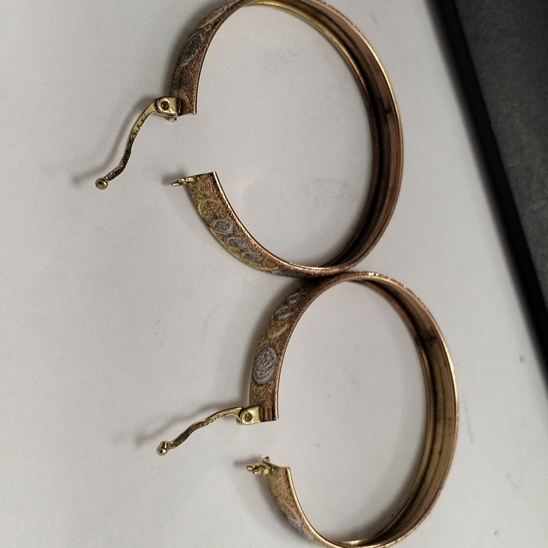 ARRACADAS PAR ORO 14 K 5,10 GRMS (SEMINUEVO)