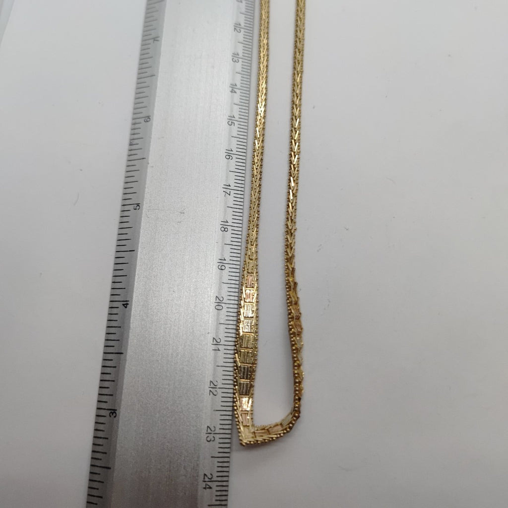 GARGANTILLA ORO,ORO COMBINADO 10 K 15,60 GRMS (SEMINUEVO)