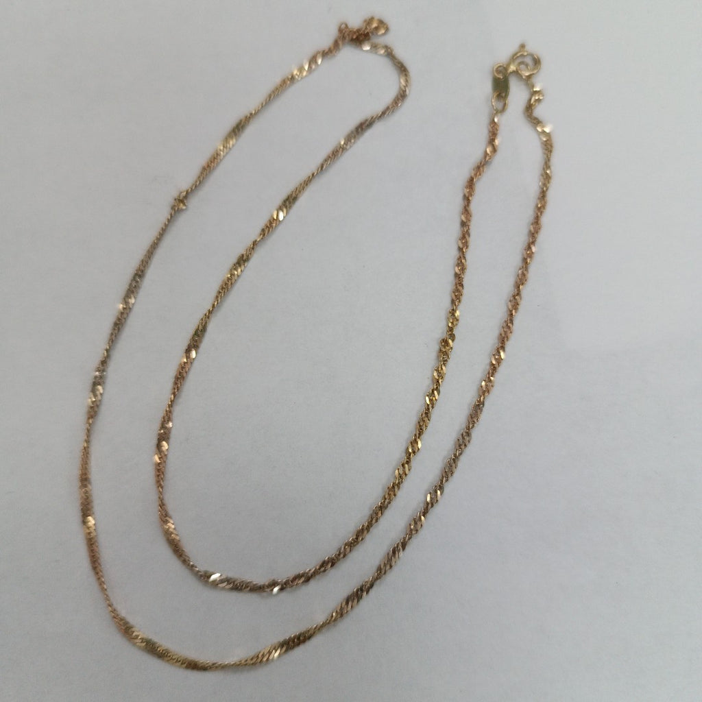 CADENA ORO 14 K 2.6 GRMS (SEMINUEVO)