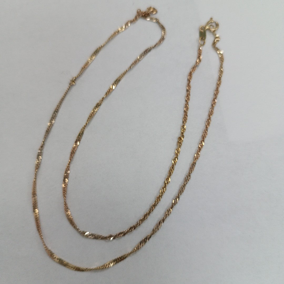 CADENA ORO 14 K 2.6 GRMS (SEMINUEVO)
