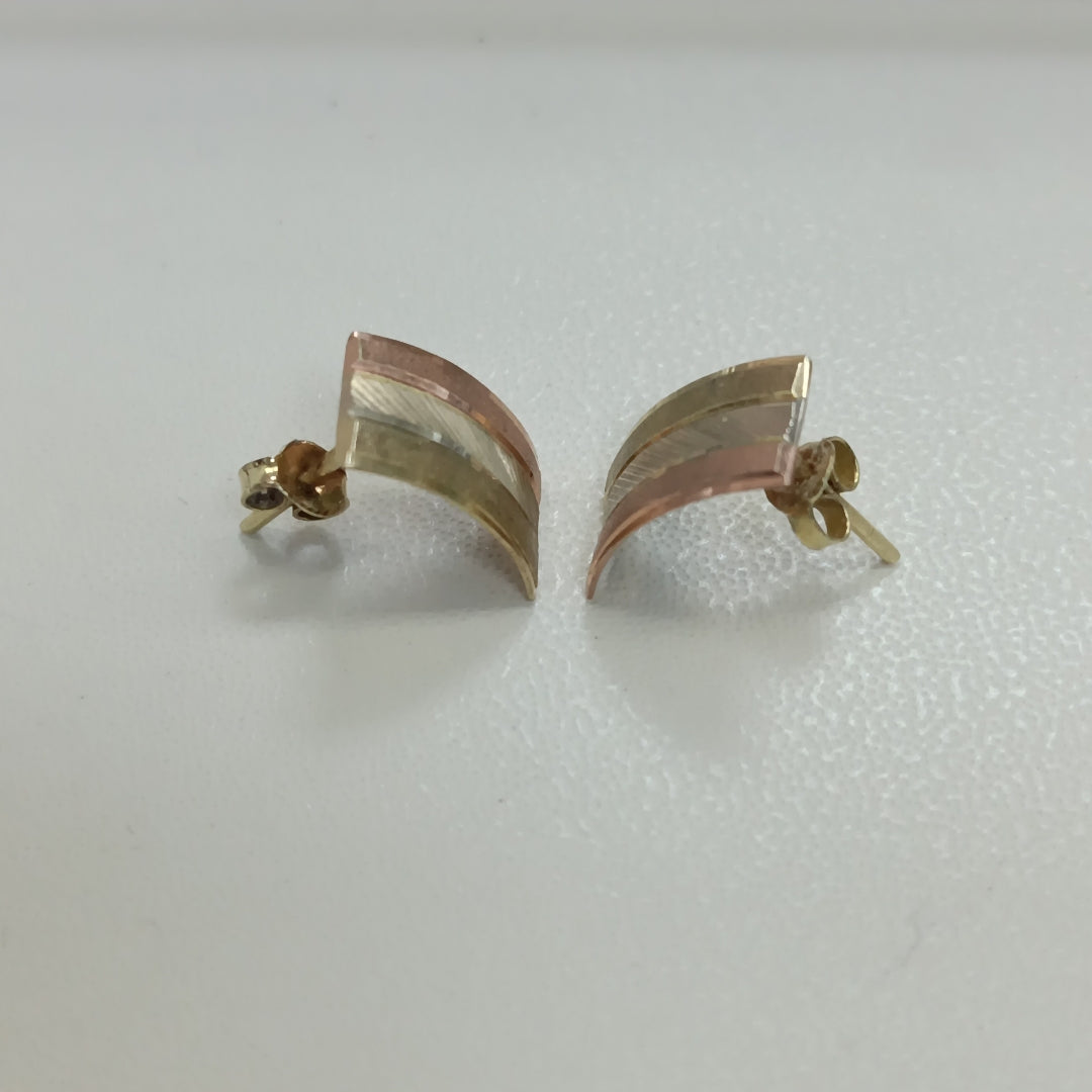 ARETES PAR ORO 14 K 1.4 GRMS (SEMINUEVO)