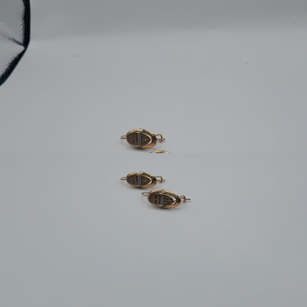 ARETES PAR ORO 10 K 1.4 GRMS (SEMINUEVO)