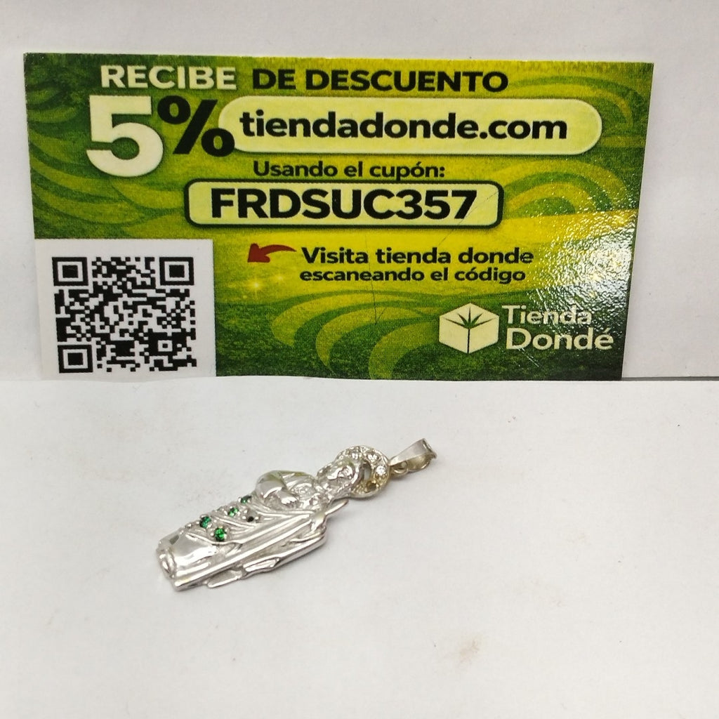 DIJE ORO, ORO BLANCO 14 K 4.5 GRMS (SEMINUEVO)