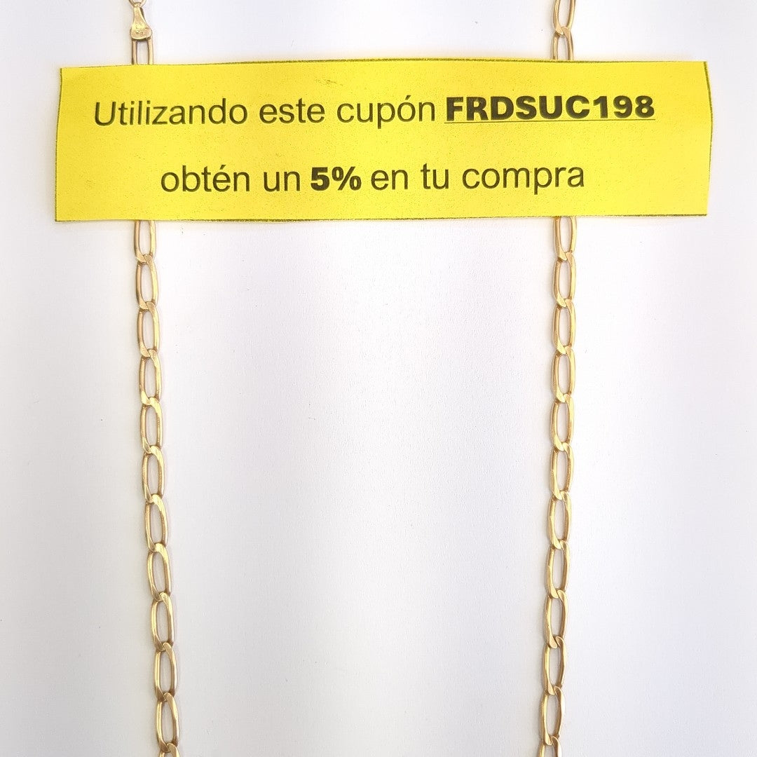 CADENA, PULSERA ORO 10 K 15.4 GRMS (SEMINUEVO)
