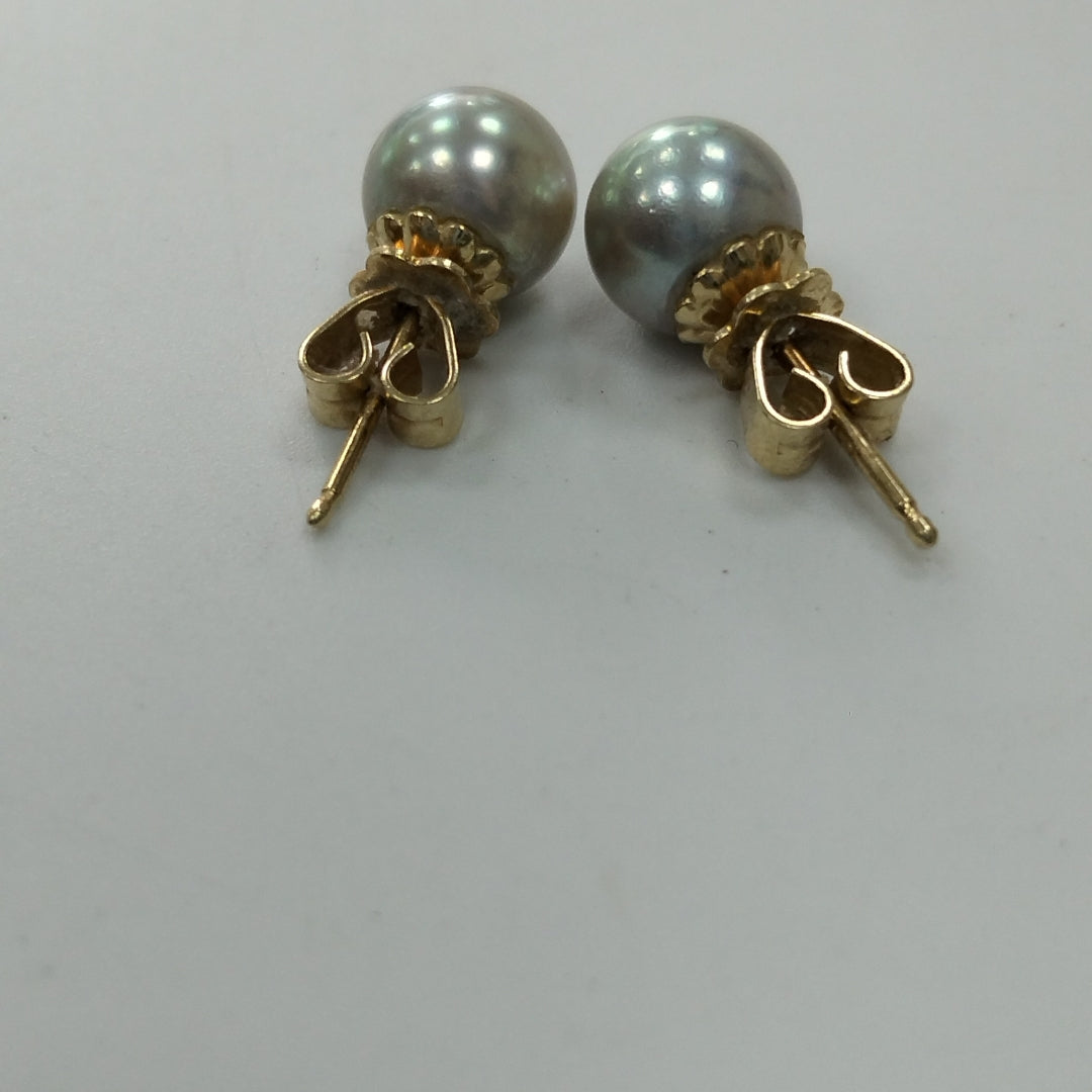 ARETES PAR ORO 14 K 1,40 GRMS (SEMINUEVO)