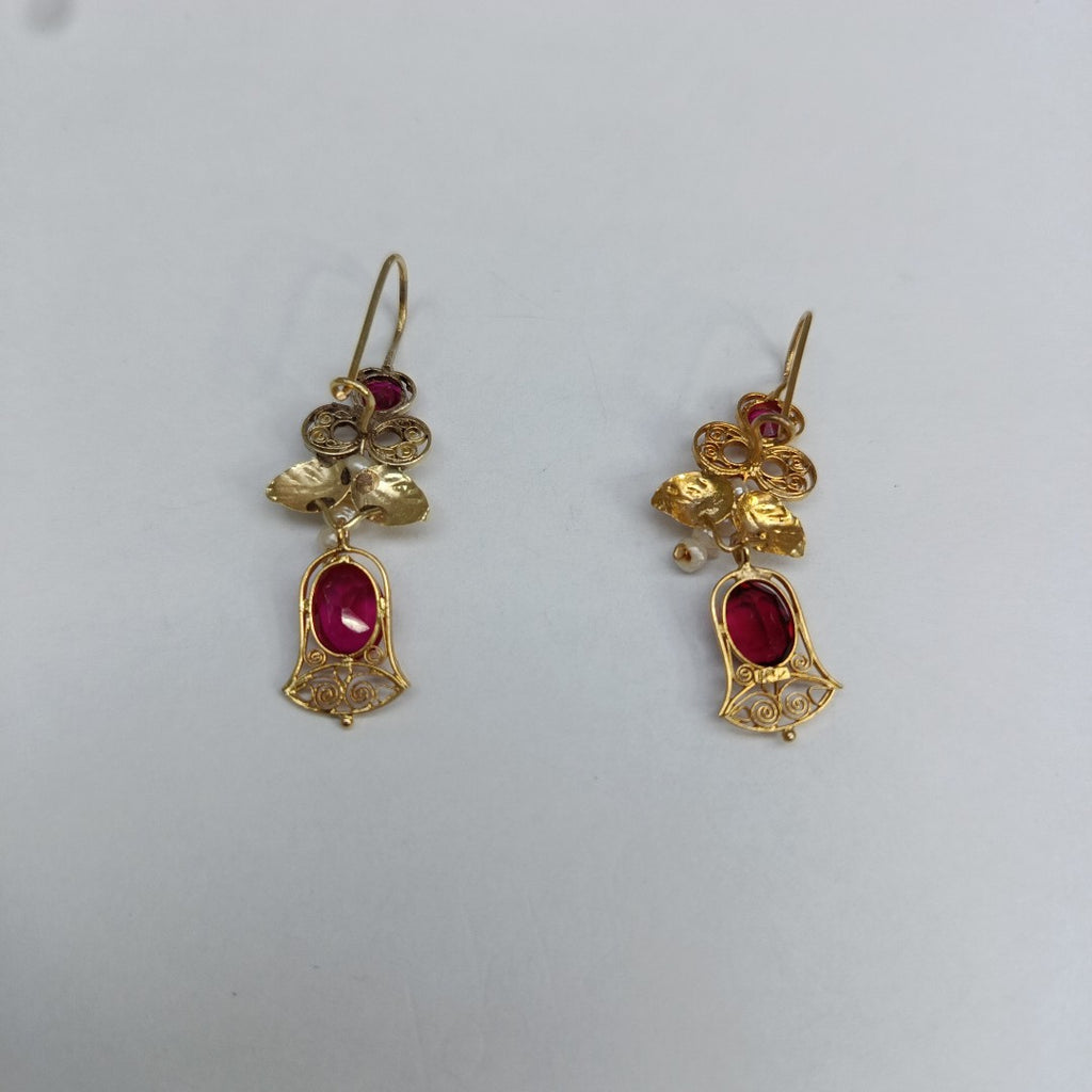ARETES PAR ORO 10 K 3,40 GRMS (SEMINUEVO)